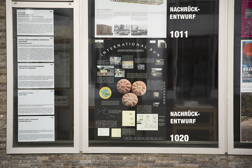 <p>2020<br />
International Bun -<br />
Kunst im Stadtraum Berlin 'Karl Marx Allee'</p>